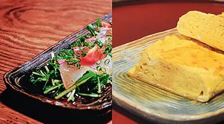 だし巻玉子のための長皿などのコラボ商品